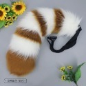 【魔都動漫】動漫cos周邊仿真獸耳獸尾毛絨道具浣熊小熊貓耳朵發箍尾巴套裝-規格圖8