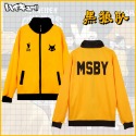 【魔都動漫】 排球少年烏野高校排球部隊服日嚮翔陽 動漫周邊衛衣秋季外套校服-規格圖6