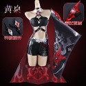 【魔都動漫】黃泉cos服崩壞星穹鐵道紅黃泉cosplay巡海遊俠黃泉cos服-規格圖9
