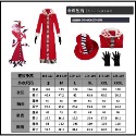 【魔都動漫】地獄客棧cos服 Valentino瓦倫蒂諾cosplay萬聖節舞臺錶演服裝全套-規格圖6
