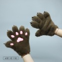 【魔都動漫】毛絨肉墊貓掌道具cosplay漫展貓咪爪子卡通手工貓爪仿真獸爪手套-規格圖8