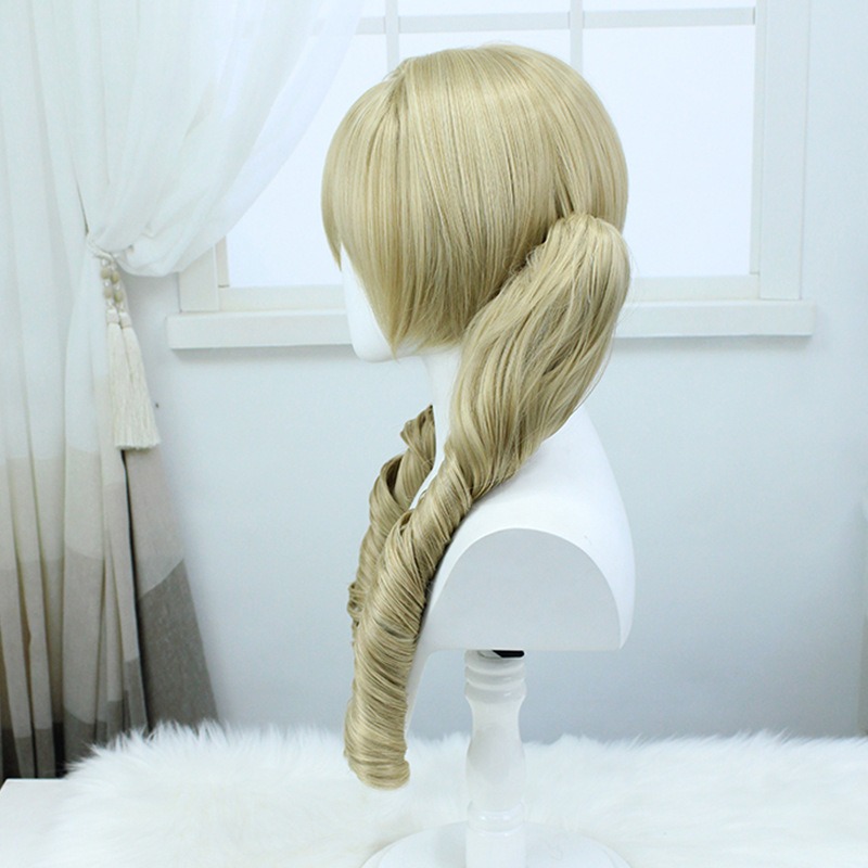 【魔都動漫】重返未來1999 蘇芙比cos假髪 螺旋雙馬尾cosplay動漫遊戲-細節圖3