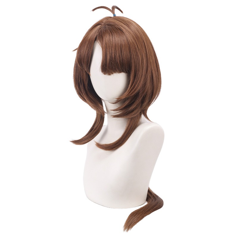 重返未來1999 cos假髮卡卡尼亞波波頭拖尾造型款假髮PL1066-細節圖3