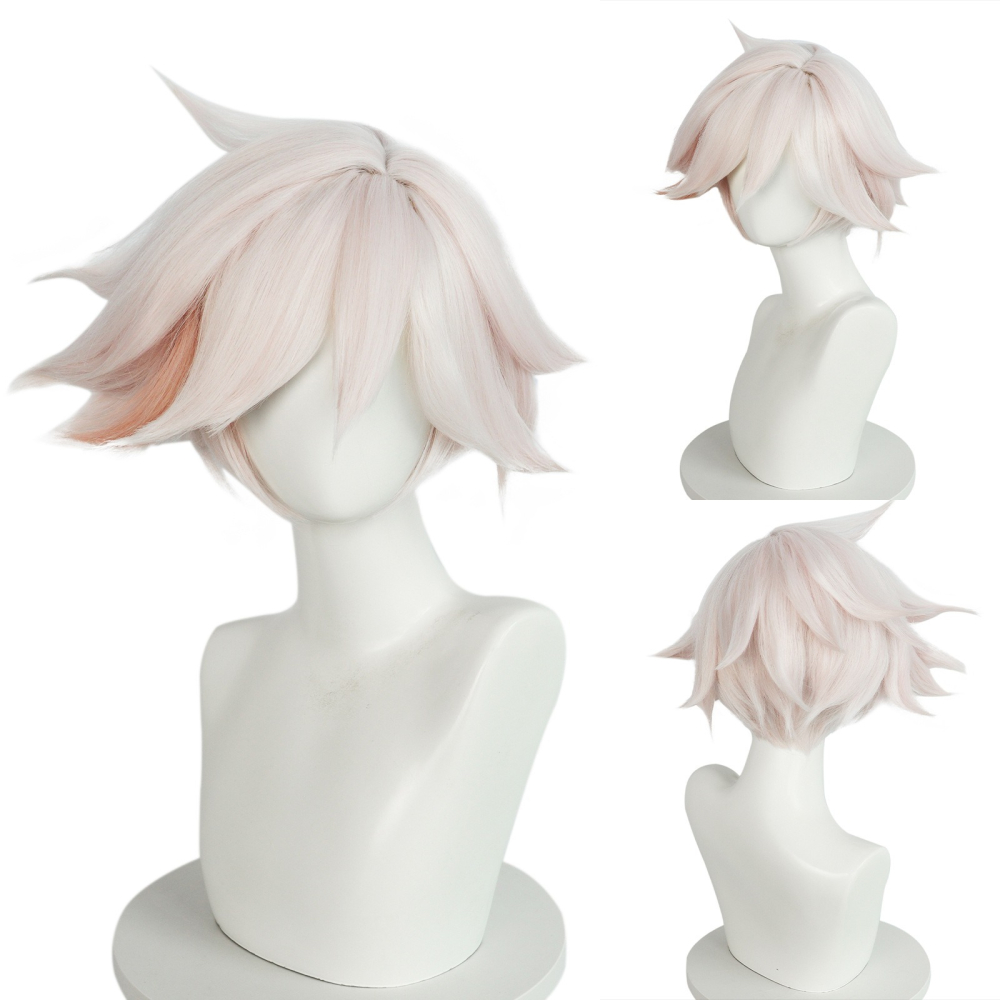 【魔都動漫】地獄客棧安吉爾德斯特cosplay假髮挑染短髮需造型-細節圖2