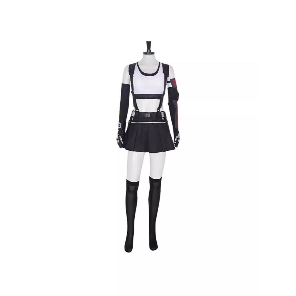 【魔都動漫】最終幻想蒂法cos服蒂法·洛克哈特cosplay 萬聖節漫展角色扮演-細節圖2