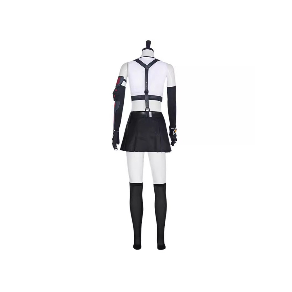 【魔都動漫】最終幻想蒂法cos服蒂法·洛克哈特cosplay 萬聖節漫展角色扮演-細節圖5