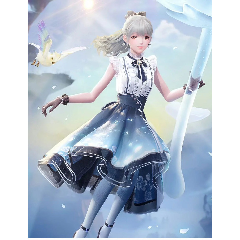 【魔都動漫】無限暖暖cos服飛花的追憶流光二次元動漫cosplay動漫服裝cosplay-細節圖6