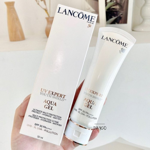 新版 LANCOME 蘭蔻 超輕盈UV水凝露 清爽防曬乳 大容量 BB霜 亮素顏霜 50ml