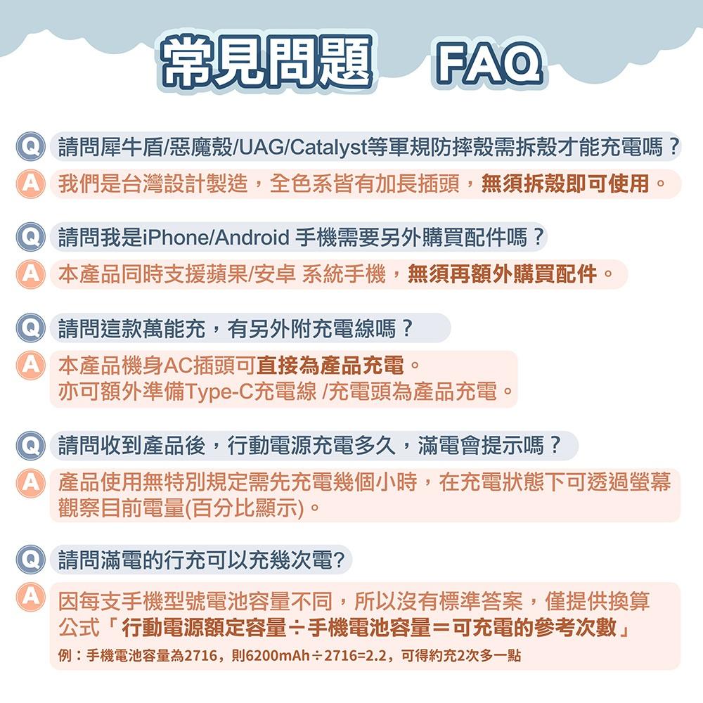 【22W多功能行動電源】帶線行動電源 磁吸行動電源 快充行動電源 口袋電源 行充 多功能無線行充 移動電源-細節圖4