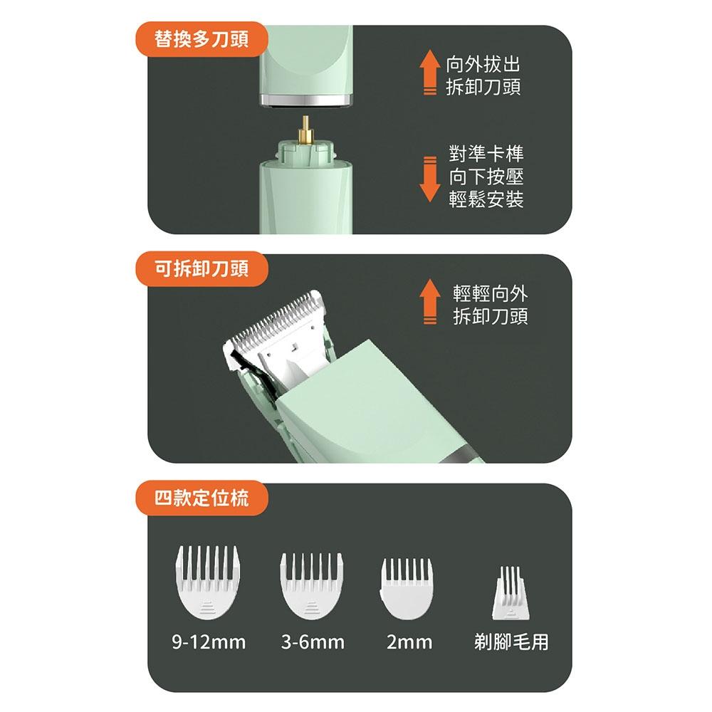 【寵物剃毛器】寵物美容造型神器 11件豪響組寵物剃毛器 寵物剃毛 寵物電剪 寵物剪毛 剃毛器 寵物剪刀 電推剪-細節圖8