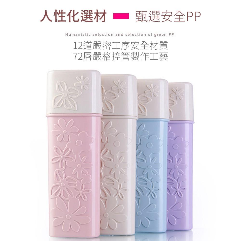 現貨【百坊屋】北歐立體雕花牙刷盒 兒童環保牙刷盒 兒童牙刷盒 四款顏色 收納盒 漱口杯-細節圖3