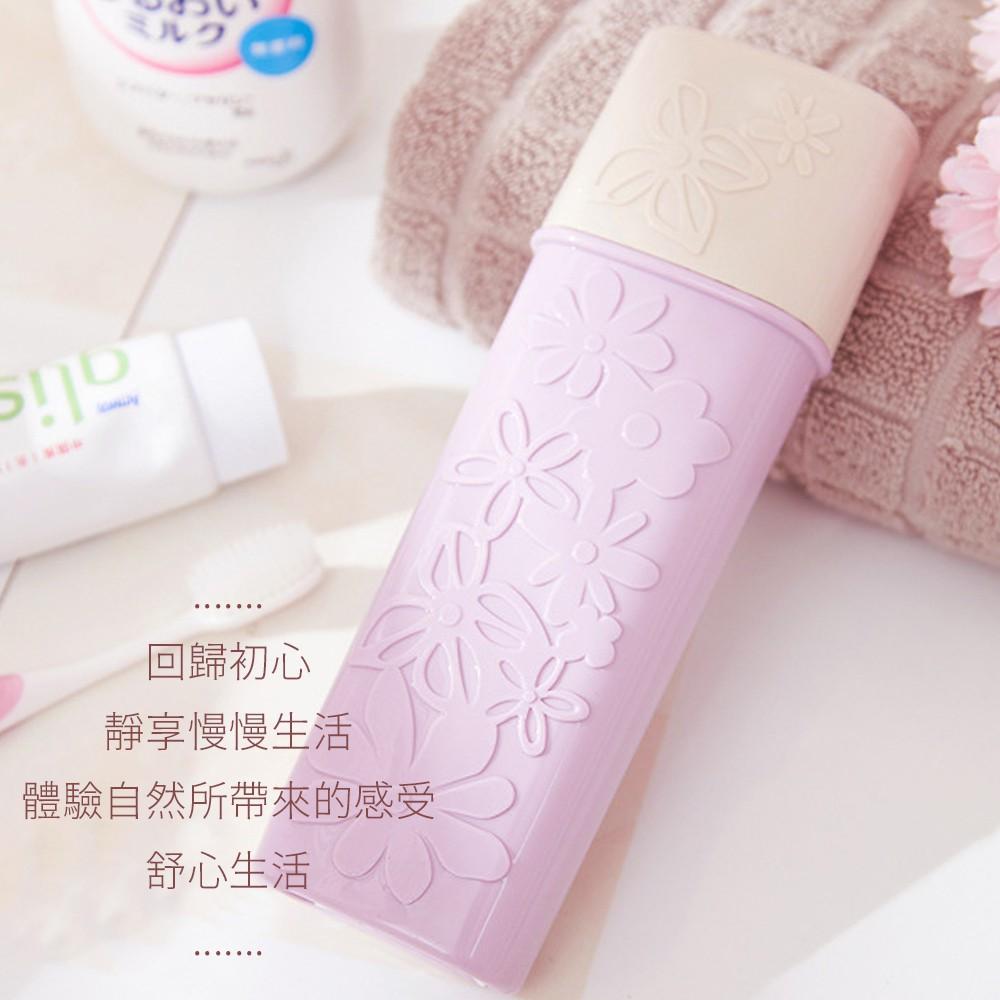 現貨【百坊屋】北歐立體雕花牙刷盒 兒童環保牙刷盒 兒童牙刷盒 四款顏色 收納盒 漱口杯-細節圖5