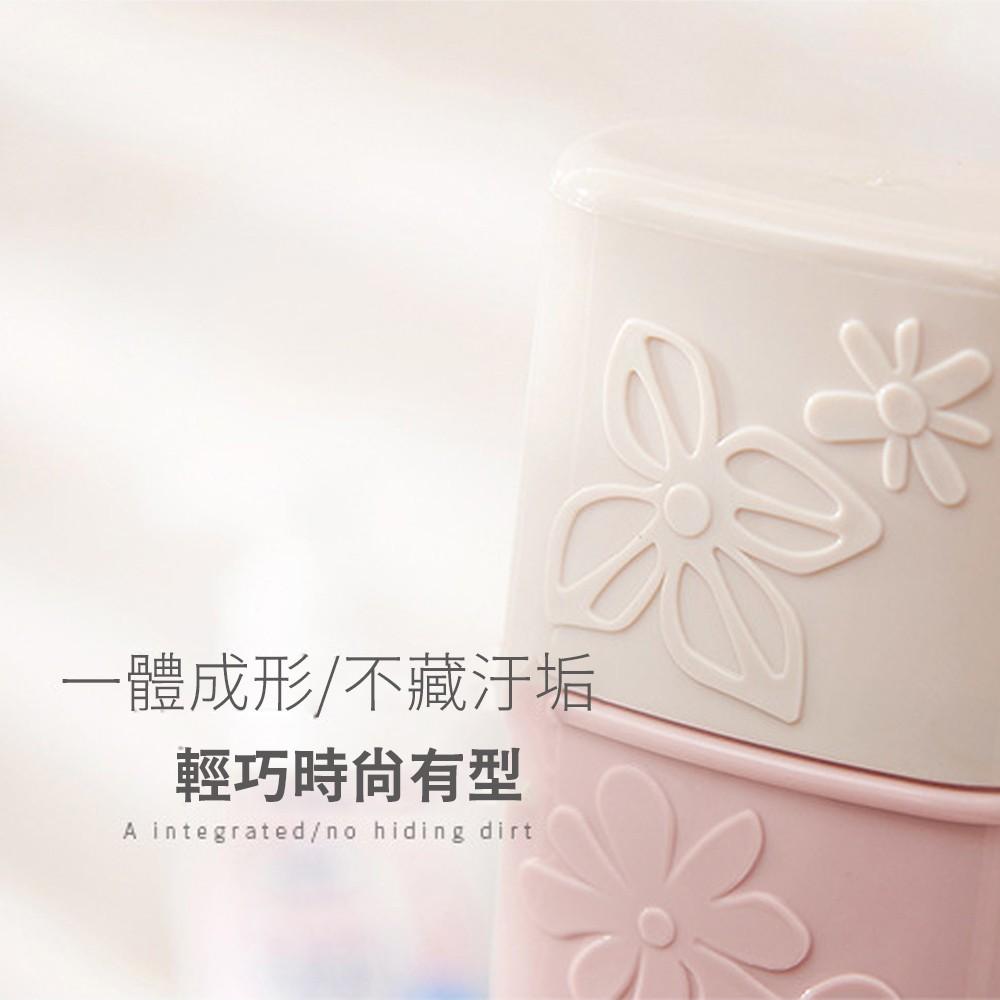 現貨【百坊屋】北歐立體雕花牙刷盒 兒童環保牙刷盒 兒童牙刷盒 四款顏色 收納盒 漱口杯-細節圖8