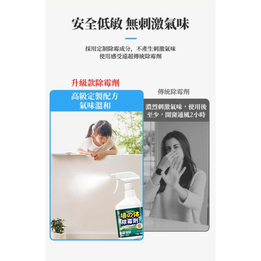 【污脫幫】牆體除霉劑【日本技術】 免水洗 台灣現貨 除霉劑 快速除霉 除霉清潔劑 除霉 防霉 除霉噴霧 除霉噴劑 除黴-細節圖6