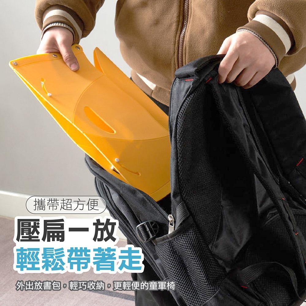 【新版手提兩用款！卡片式折疊椅】收納凳 摺疊凳 卡片凳 收納凳 便攜式折疊椅 手提摺疊椅 矮板凳 提籃 手提袋-細節圖5