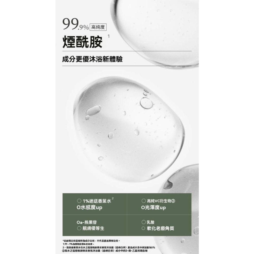 ✅台灣總代理【水之蔻香氛沐浴露】非水貨 假一賠百 蔻菸醯胺沐浴露300ml 果酸精油香氛 果酸 嫩膚 香氛沐浴 菸醯胺-細節圖5