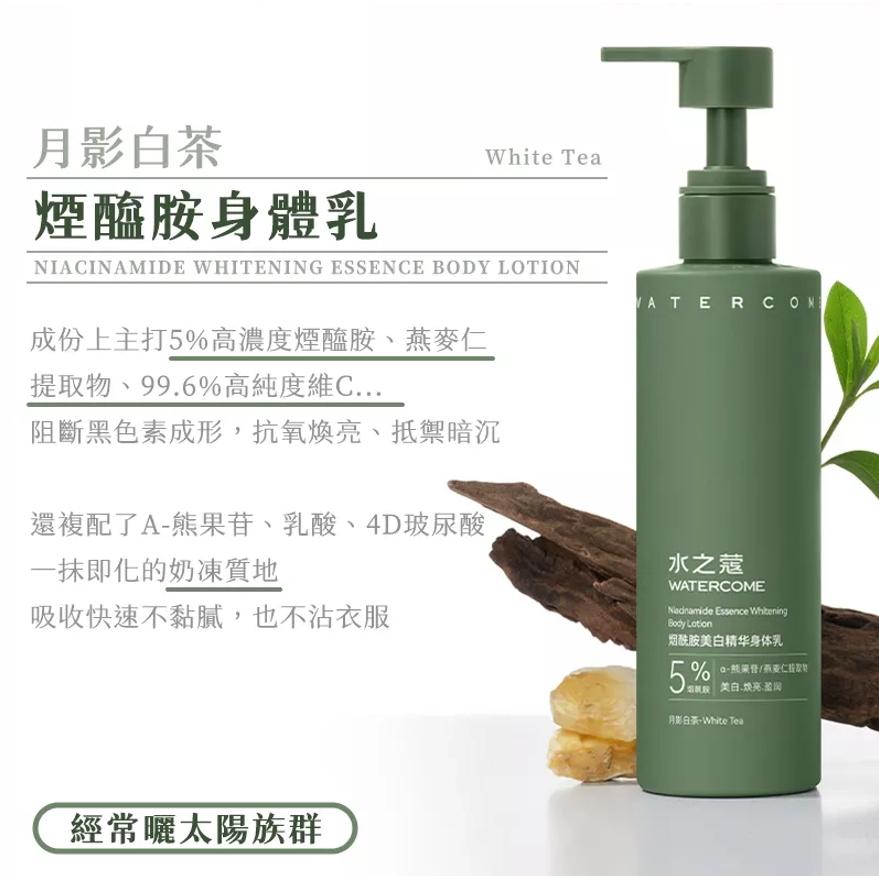 ✅台灣總代理【水之蔻美白身體乳】七老闆推薦 香氛身體沐浴露 身體乳液 保濕乳液 身體乳 乳液身體 菸醯胺沐浴 果酸身體乳-細節圖7