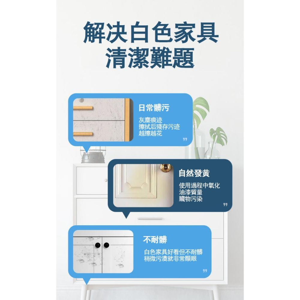 【小資GO購】 白色家具清潔劑 【日本科技】 清潔劑 手印 茶漬 筆漬 發黃 泛黃 除污 家具-細節圖5
