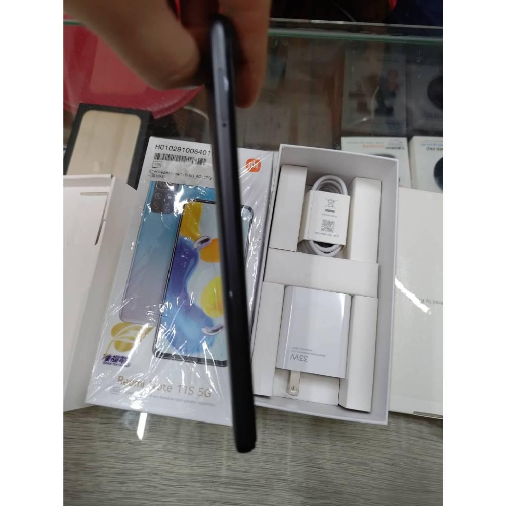 【樂曄通訊】拆封新品 小米 紅米 Redmi Note 11S 5G 灰色  6GB/128GB 配件未使用 保固近一年-細節圖3