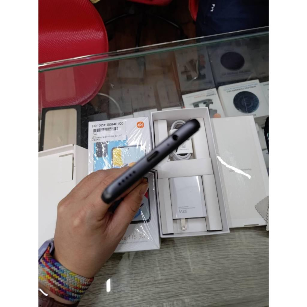 【樂曄通訊】拆封新品 小米 紅米 Redmi Note 11S 5G 灰色  6GB/128GB 配件未使用 保固近一年-細節圖5