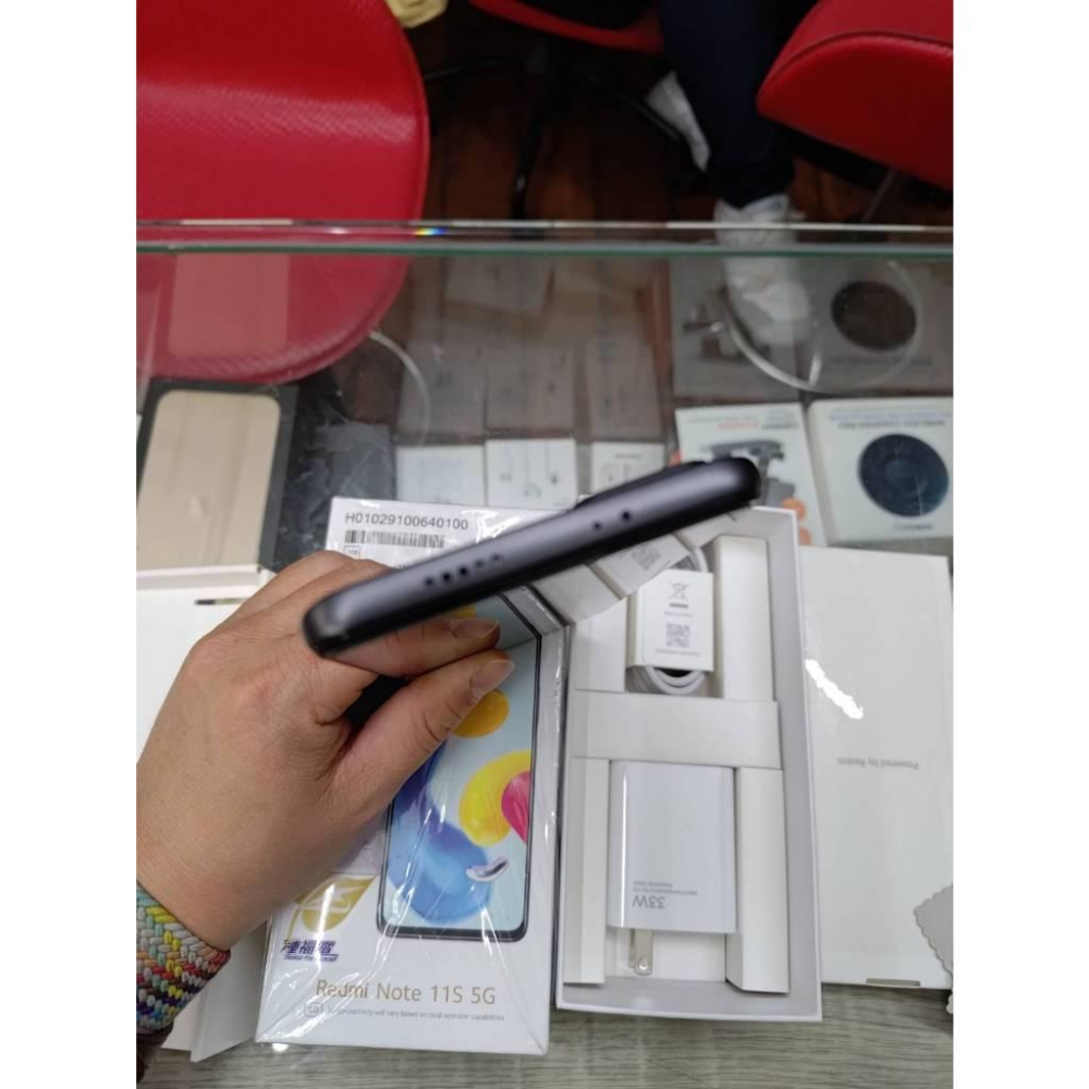 【樂曄通訊】拆封新品 小米 紅米 Redmi Note 11S 5G 灰色  6GB/128GB 配件未使用 保固近一年-細節圖6