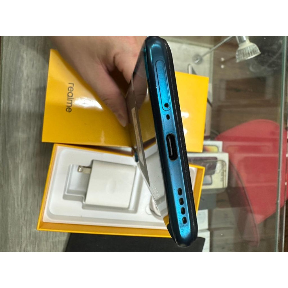 【樂曄通訊】二手9.5成新 realme X3 128G 4G 藍色 6.6吋 手機良好 使用正常 外觀漂亮 已過保固-細節圖7