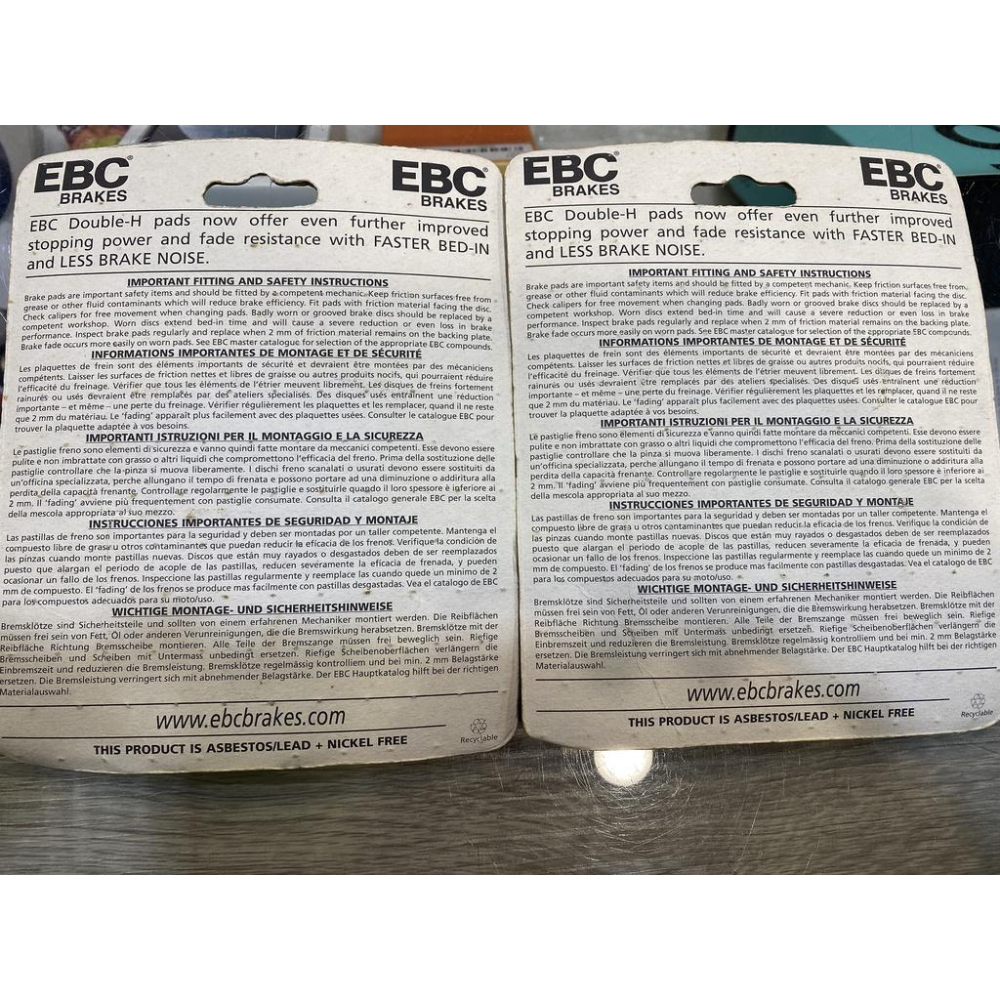 BC FA335HH K1200S R1200GS R1200RT R1150RT 前煞車專用 金屬來令-細節圖2