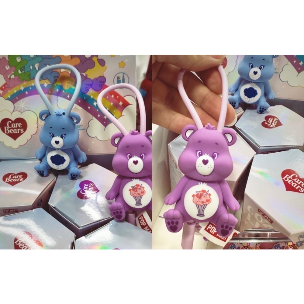 【POP MART泡泡瑪特】Care bears充電線 彩虹小熊iPhone充電線（lightning款）-細節圖6