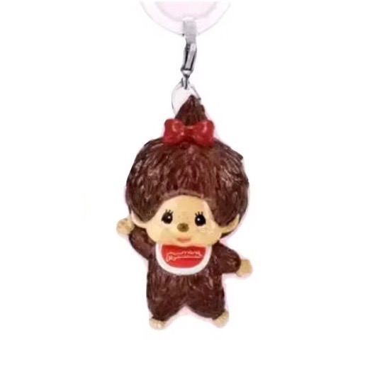 【Monchhichi】蒙奇奇三麗鷗聯名扭蛋 草莓蒙奇奇-規格圖2