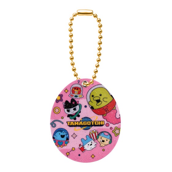 ❗️日本親自帶回❗️【Tamagotchi】塔麻可吉扭蛋 三十週年鏡子 麻美吉鏡子 大嘴吉鏡子 樂園機鏡子-規格圖1