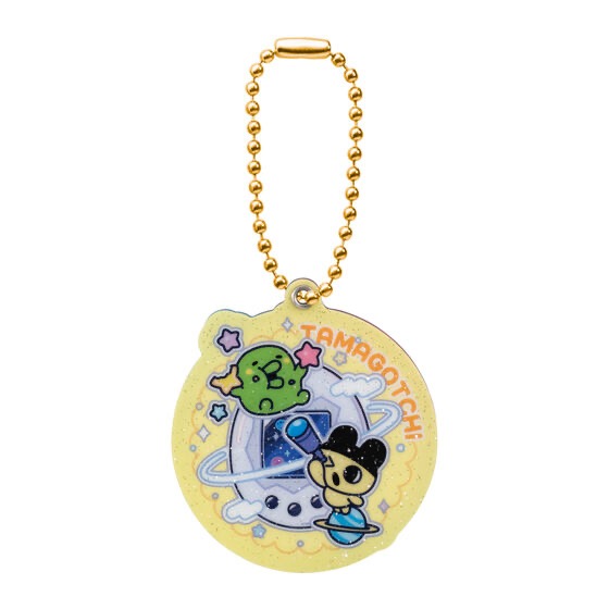 ❗️日本親自帶回❗️【Tamagotchi】塔麻可吉扭蛋 三十週年鏡子 麻美吉鏡子 大嘴吉鏡子 樂園機鏡子-規格圖1