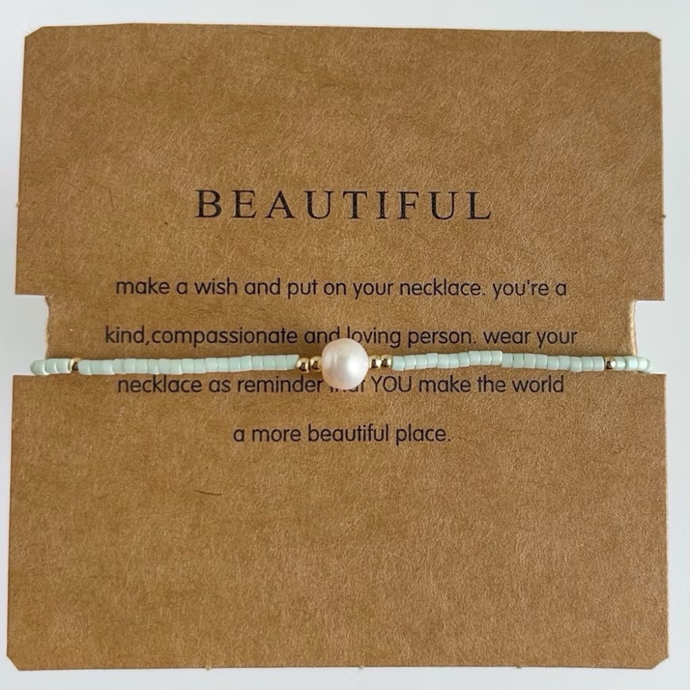 新開幕🔥現貨✨ 爆款【幸運】！日本米珠天然石元素細手鍊｜幸運繩手鍊｜招財手鍊｜日系百搭飾品 姐妹閨蜜手鍊-規格圖5