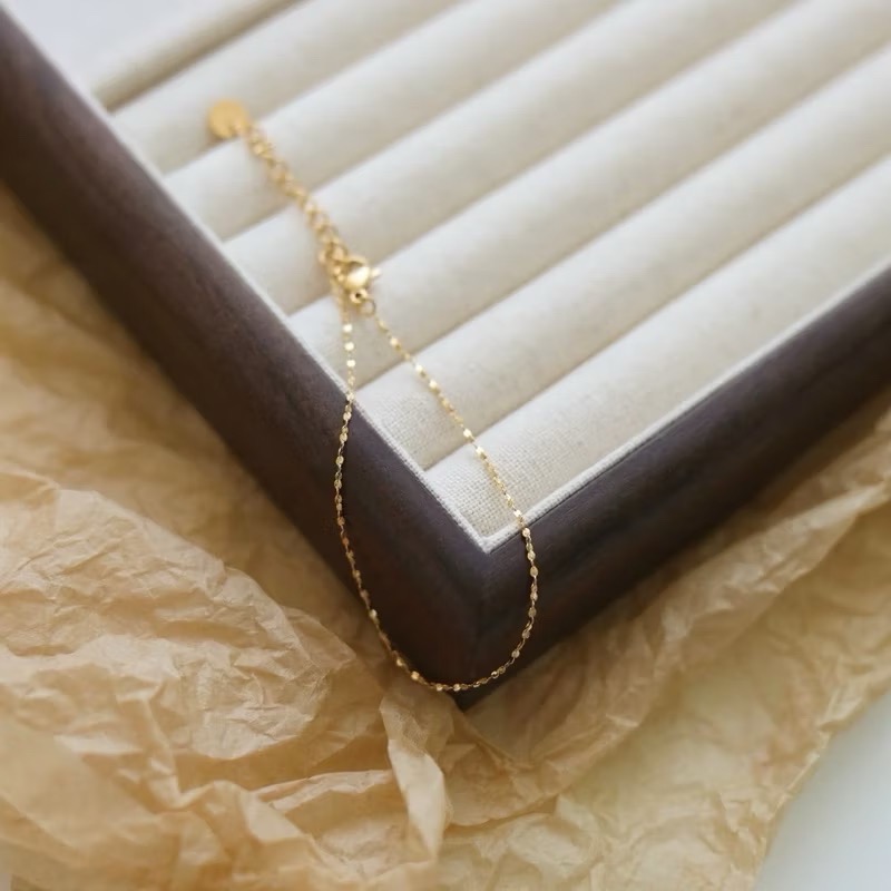 新開幕🔥現貨✨韓系超細閃耀滿天星醫療鋼項鍊｜醫療鋼手鍊｜成套飾品｜鈦鋼手鍊｜防過敏不掉色｜可戴洗澡｜疊戴｜素鍊-細節圖3