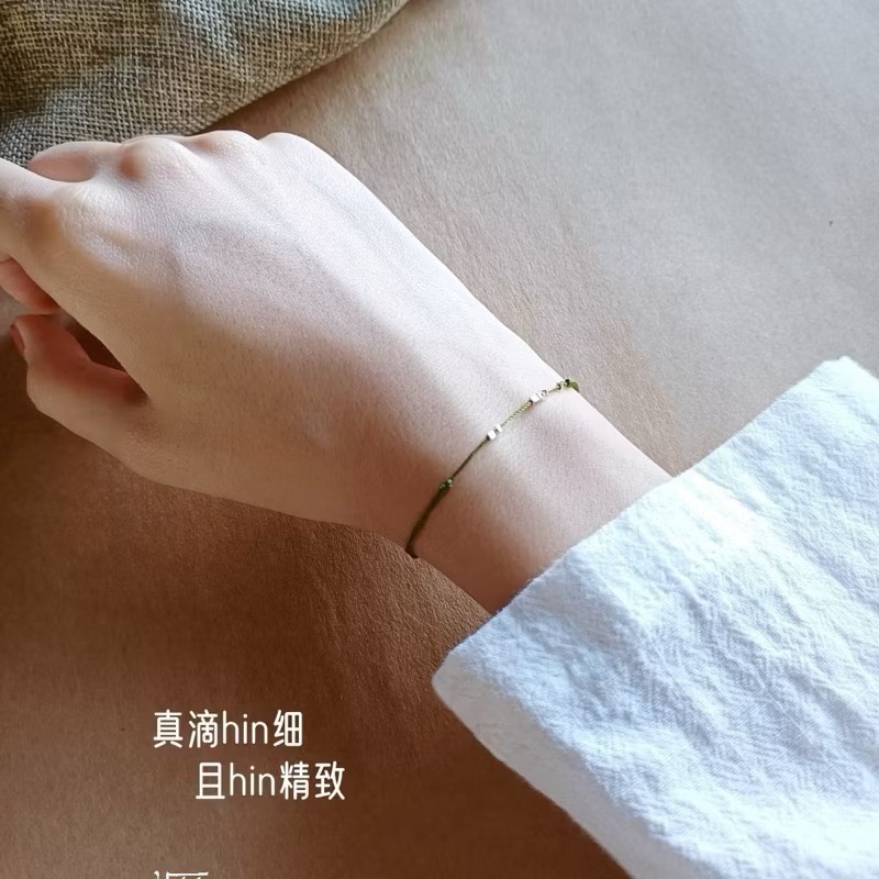 新開幕🔥現貨✨幸運紅繩碎銀手鍊｜銅錢手鍊｜無限手鍊｜文創設計｜日常百搭手鍊-細節圖2