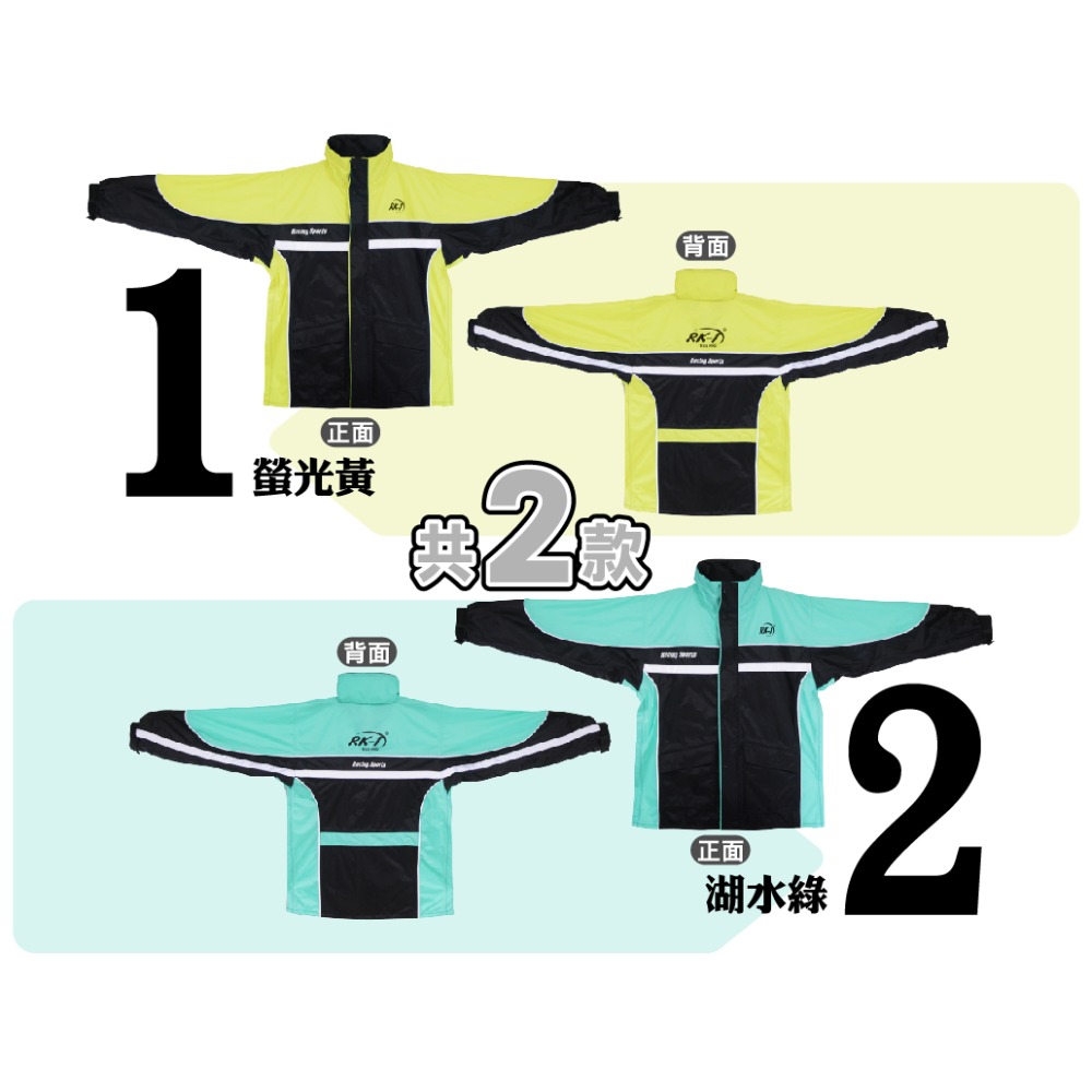 升級側開兩件式雨衣 勁速形風雨衣 外送必備 背包 加大 立體 側開 兩件式 爆款 現貨供應 雨王  小玩子 RK-1-細節圖8