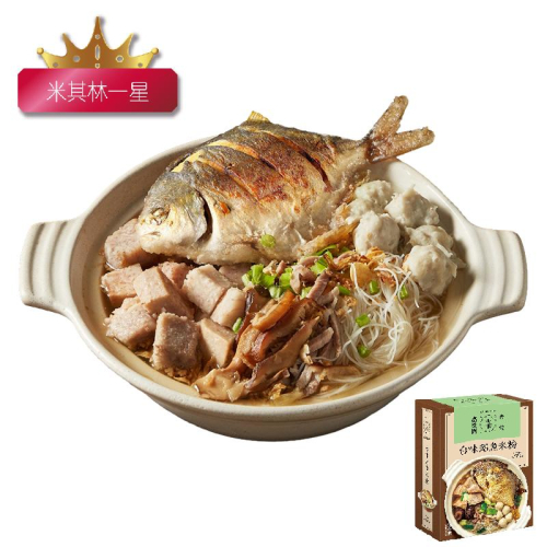 富錦樹 食堂台味鯧魚米粉[冷凍] 1盒【2024年菜預購】【家樂福】