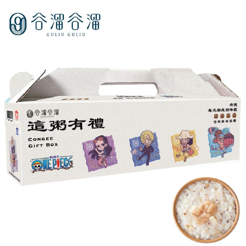 谷溜谷溜 素竹筍猴頭菇粥禮盒 1盒【家樂福】