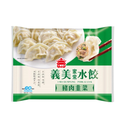 義美 家常水餃-豬肉韭菜(冷凍) 900g【家樂福】