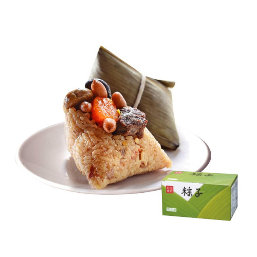 紅豆食府鮮粽禮盒(4粒裝)(冷凍)1 Box盒【家樂福】