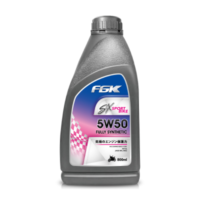 【機車百貨】FGK SX 5W50機車全合成機油 <800ml毫升 x 1 x 1BOTTLE瓶>