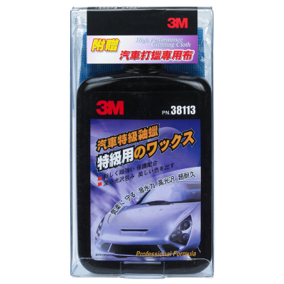 【汽車百貨】3M汽車特級釉蠟 <1Can罐 x 1 x 1Can罐>