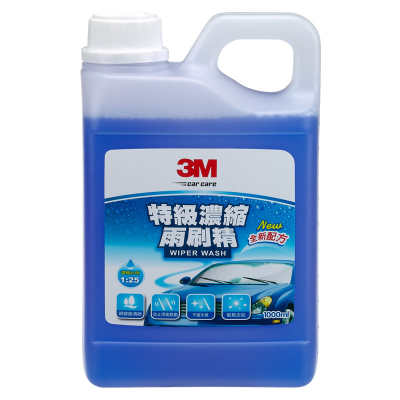 【汽車百貨】3M 特級濃縮雨刷精 <1000ml毫升 x 1 x 1Bottle瓶>