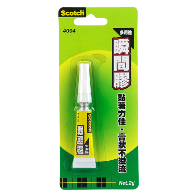 3M Scotch多用途瞬間膠2g <1PC個 x 1 x 1PC個>