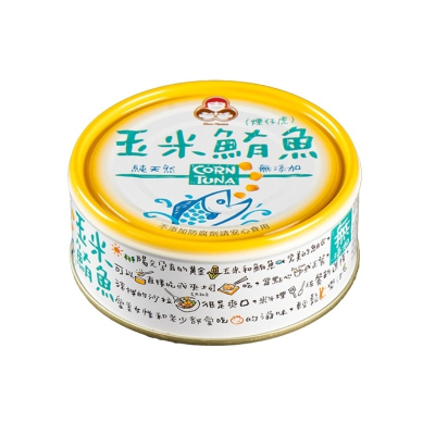 東和好媽媽無添加玉米鮪魚150g <150g克 x 1 x 3Can罐>