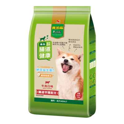 寶多福美食犬餐-牛肉口味2kg <2Kg公斤 x 1 x 1Pack包>