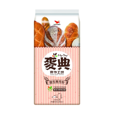 麥典實作工坊麵包專用粉-1000g <1000g克 x 1 x 1Bag包>