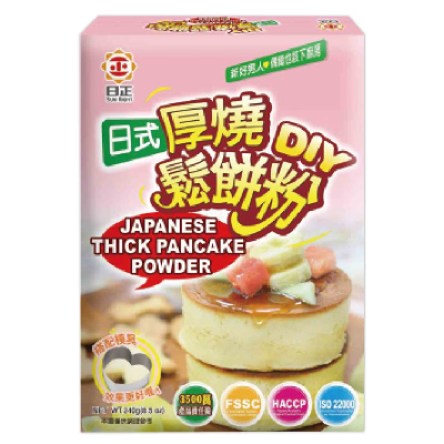 日正日式厚燒DIY鬆餅粉-240g <240g克 x 1 x 1Box盒>