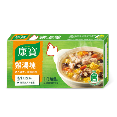 康寶雞湯塊-100g <100g克 x 1 x 1BOX盒>