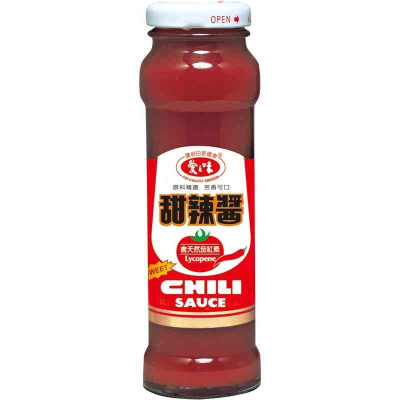 【純素】愛之味甜辣醬 165g <165g克 x 1 x 3Bottle瓶>