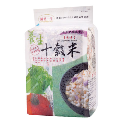 【全素】中興養生十榖米1.2Kg <1.2Kg公斤 x 1 x 1Pack包>